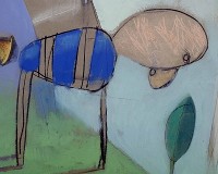 Arogancja klas rządzących&nbsp;&nbsp;&nbsp;&nbsp;kredka olejowa i pastel&nbsp;&nbsp;&nbsp;&nbsp;75 x 105cm